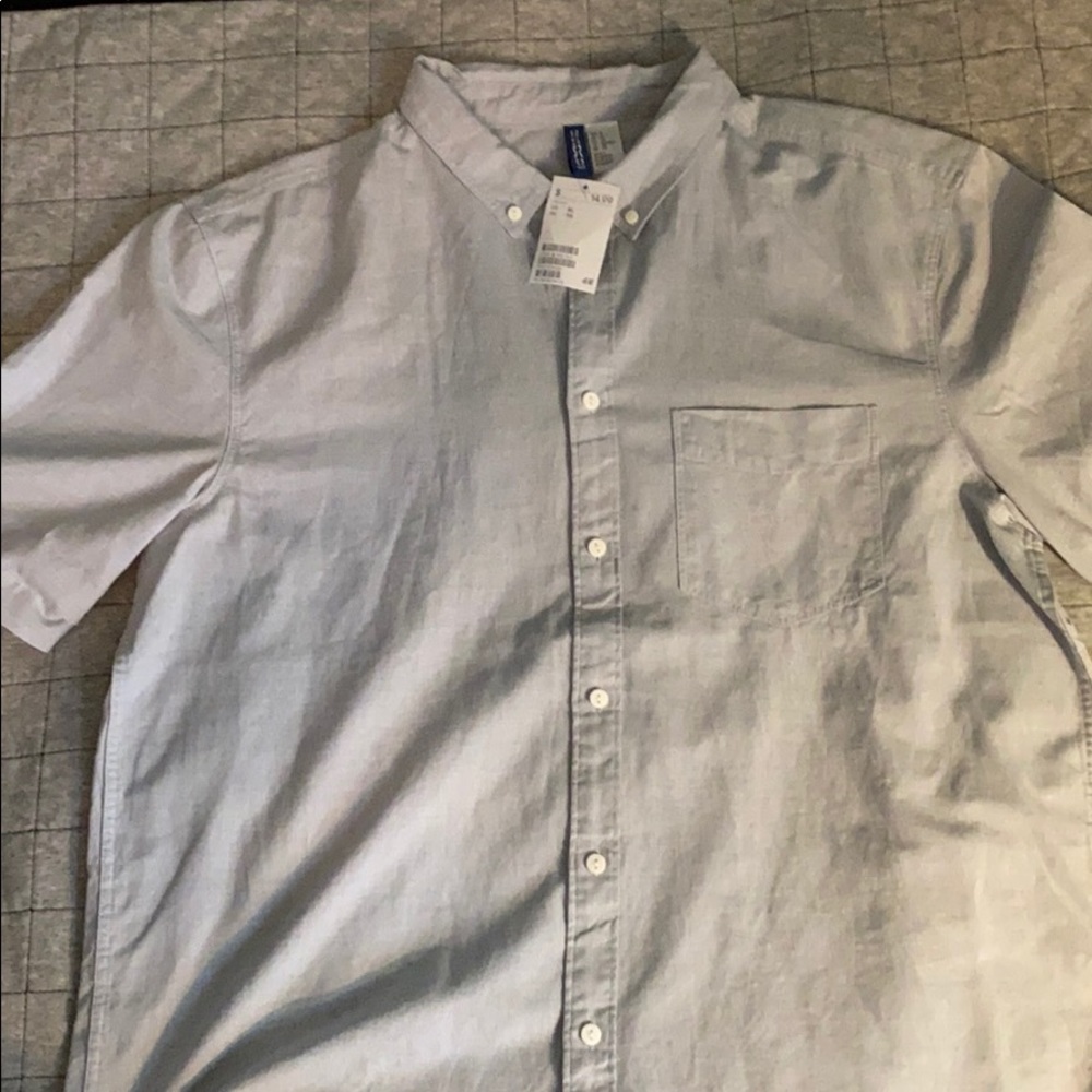 H&M short sleeve button down